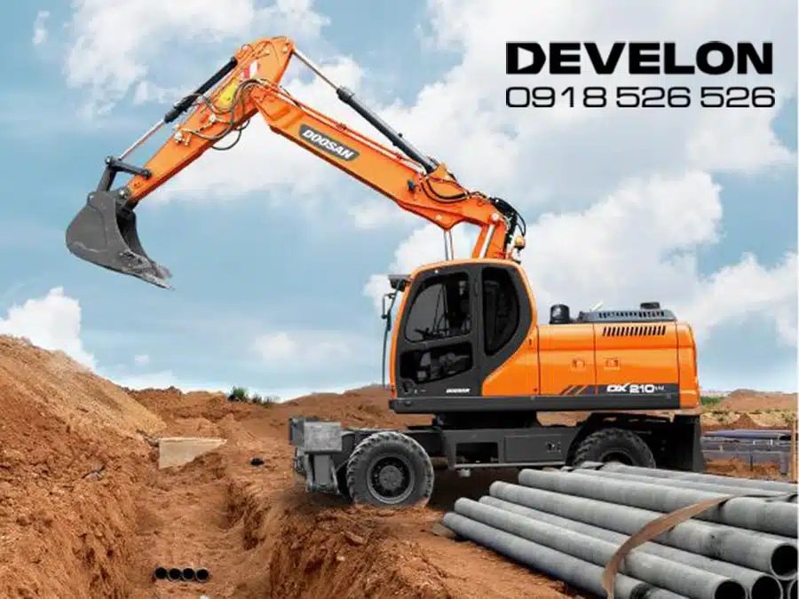 Máy Xúc Develon DX210WA