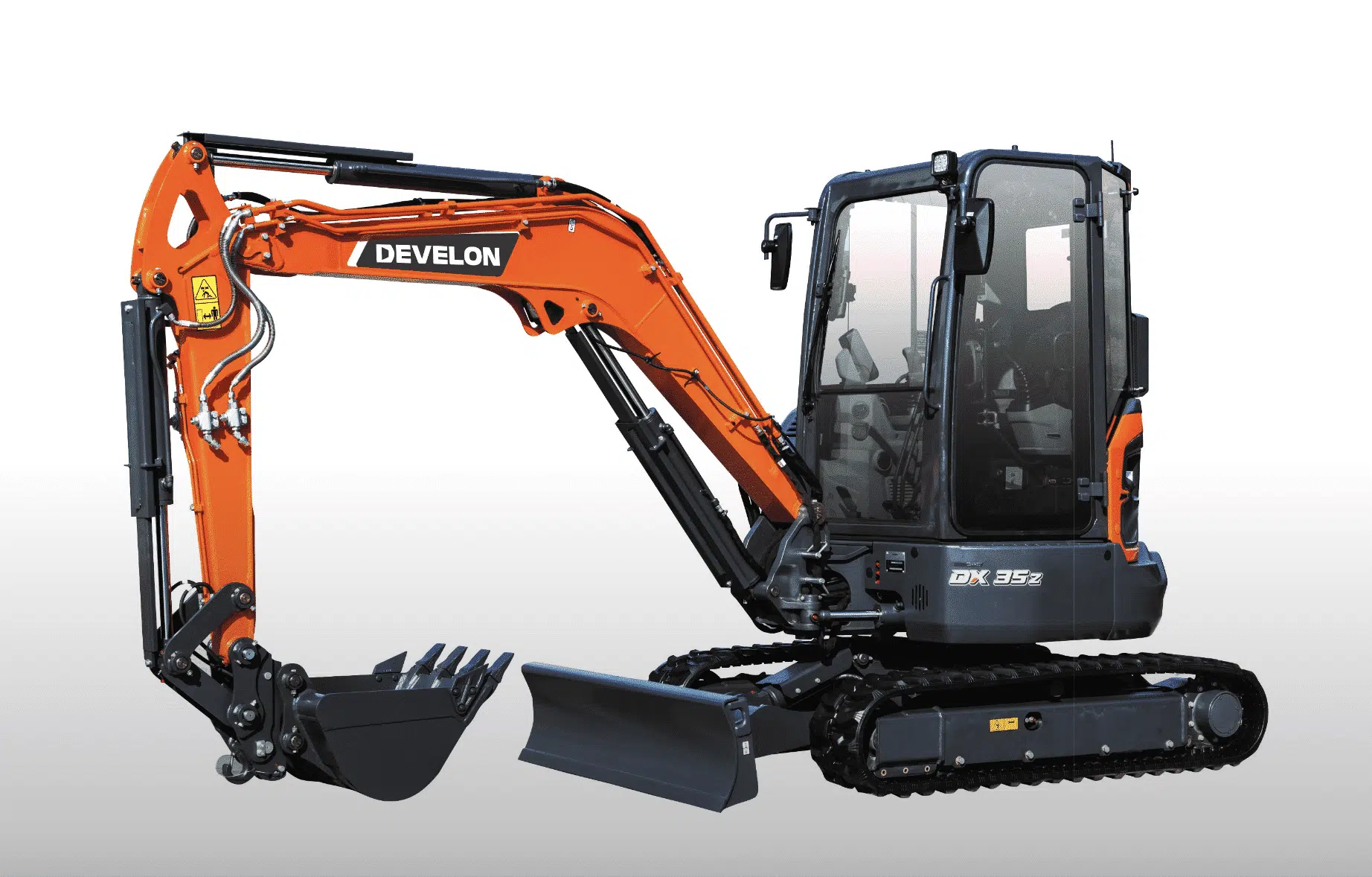 Máy Xúc Bánh Lốp Develon DX35Z-7M Mini - Đa Năng - Ấn Tượng - Develon Việt Nam