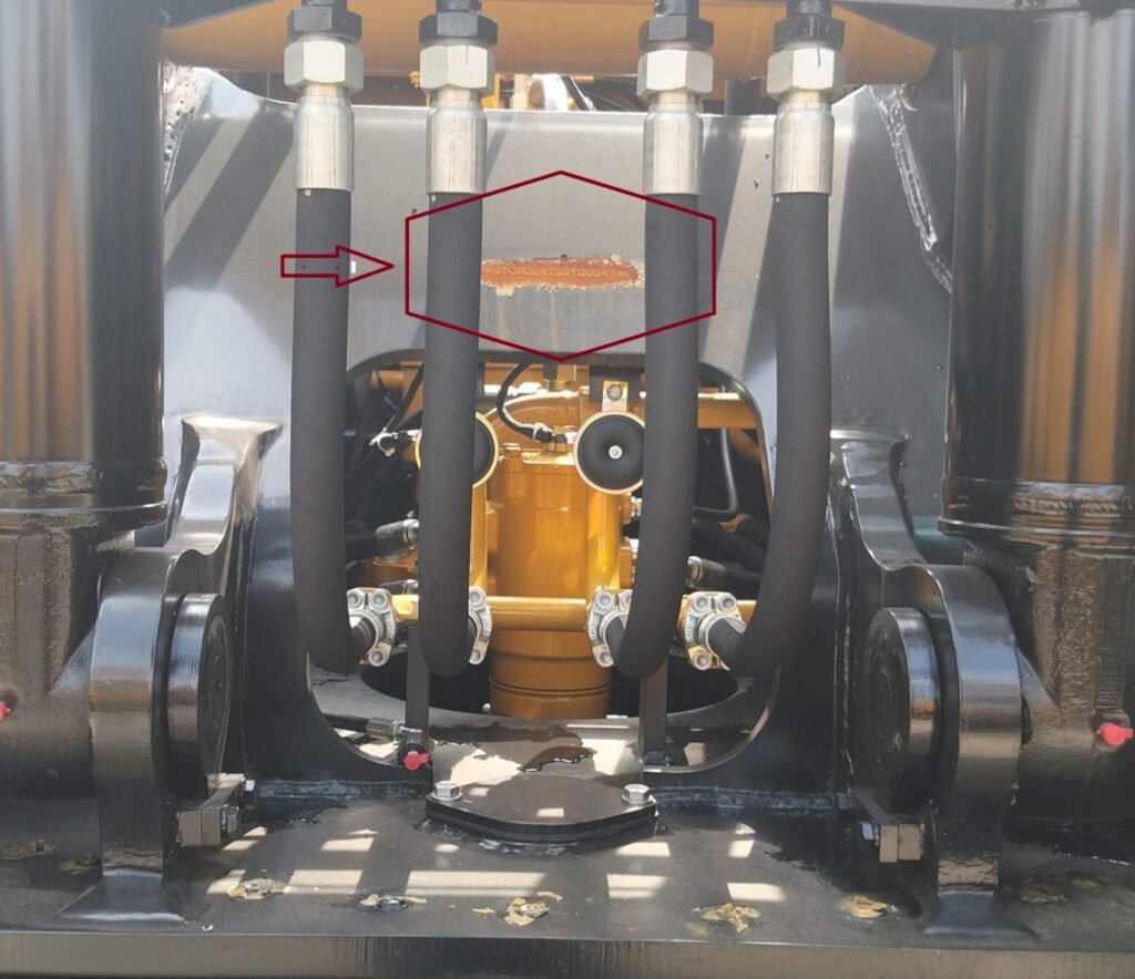 Số khung máy xúc doosan